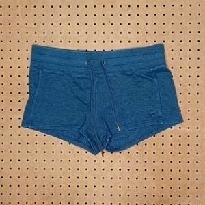 VSX Sport womens gray drawstring fleece sleep lounge shorts S EUC